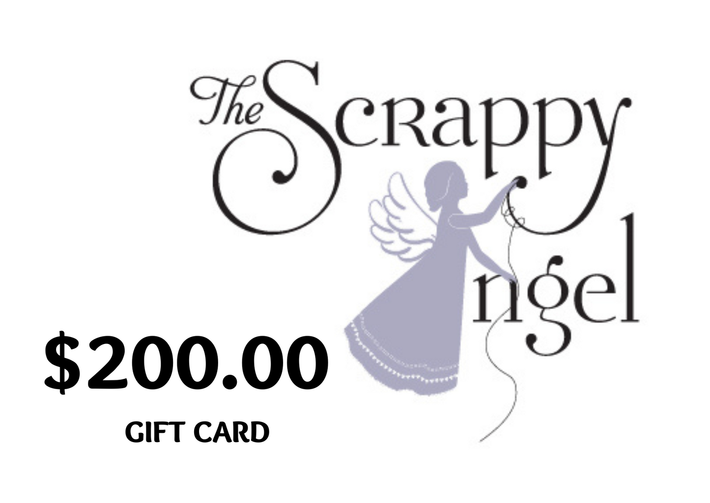 The Scrappy Angel Shop Gift Card